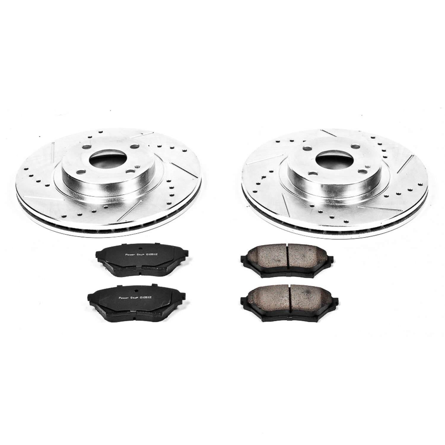 Power Stop 01-05 Mazda Miata Front Z23 Evolution Sport Brake Kit K2353