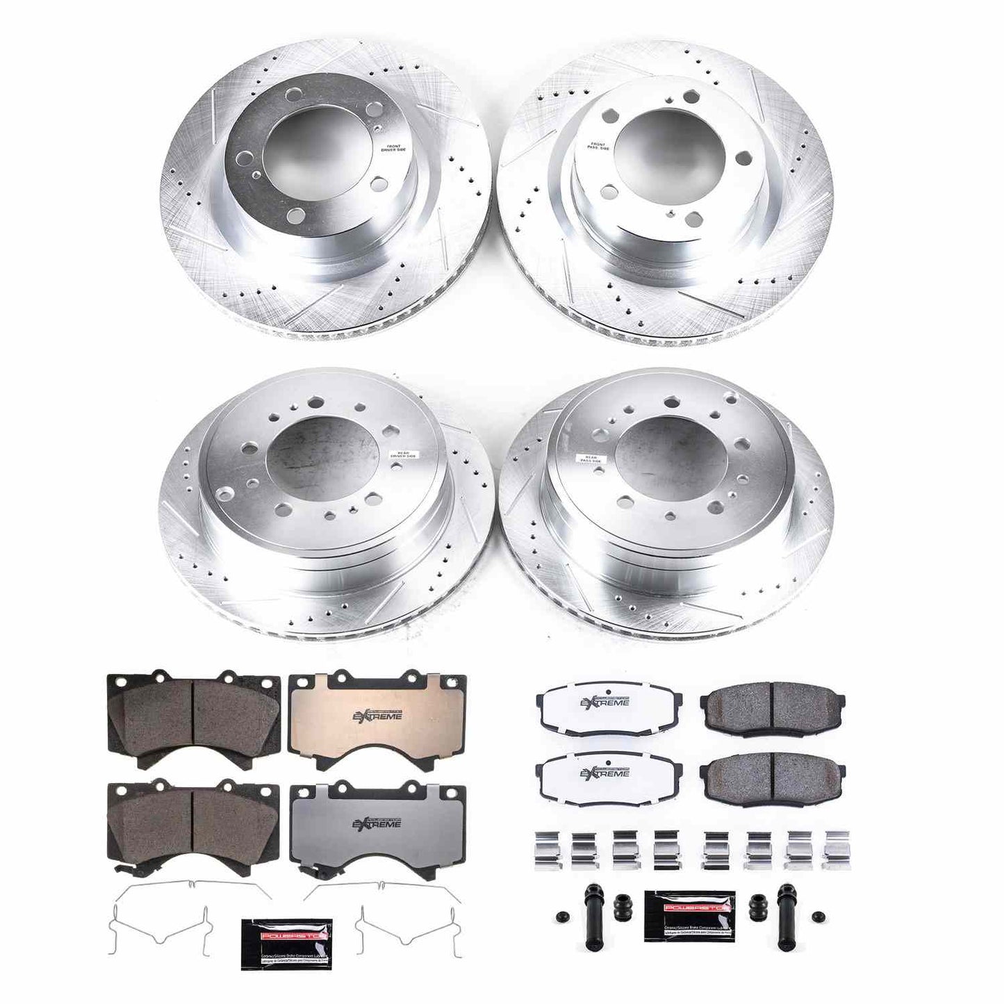 PowerStop Power Stop 16-18 Lexus LX570 Front & Rear Z36 Truck & Tow Brake Kit K2813-36