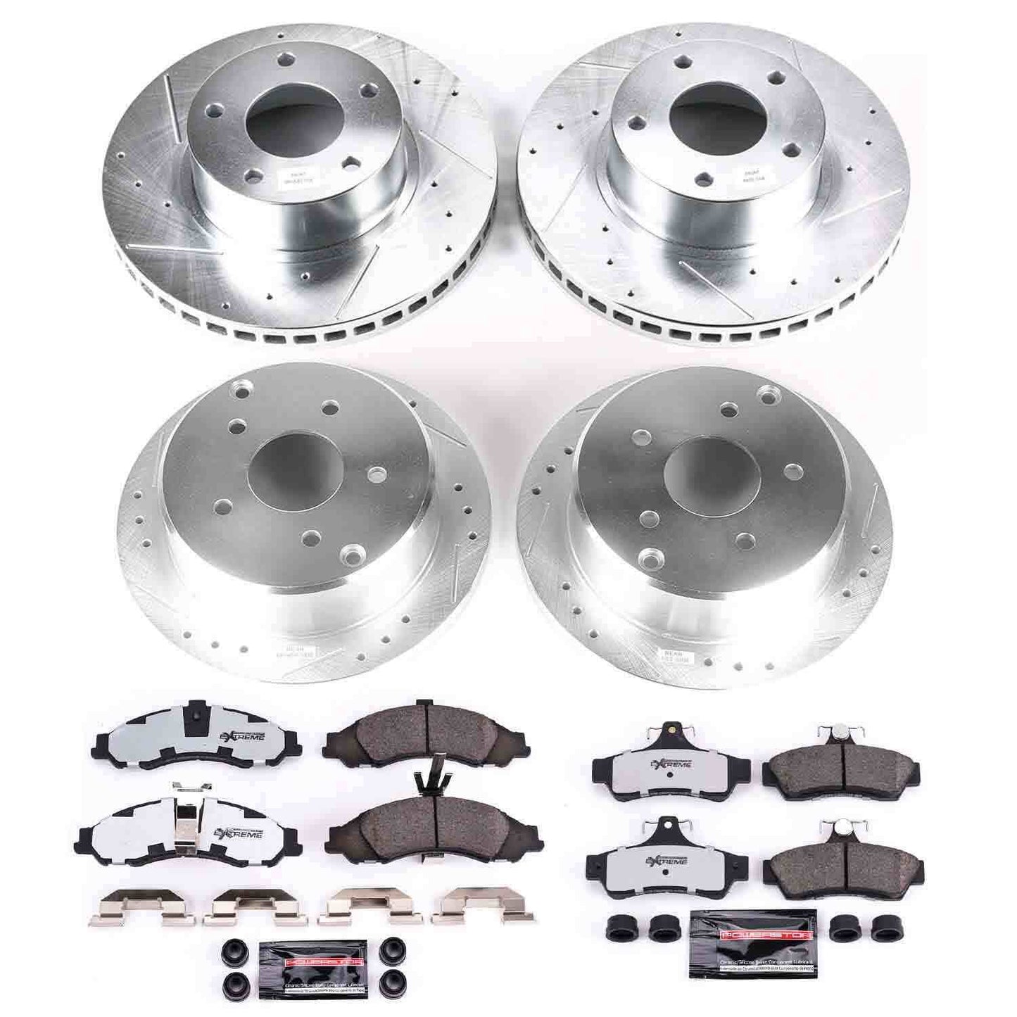 PowerStop Power Stop 2004 Pontiac GTO Front & Rear Z26 Street Warrior Brake Kit K2889-26