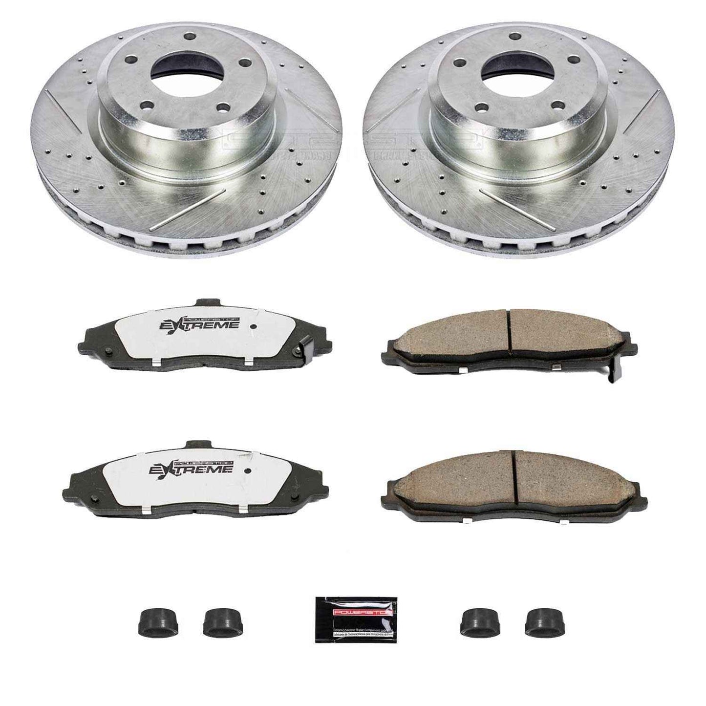 PowerStop Power Stop 05-06 Pontiac GTO Front Z26 Street Warrior Brake Kit K2912-26