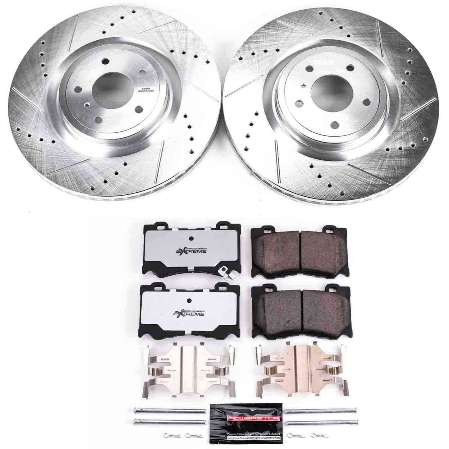 PowerStop Power Stop 09-13 Infiniti FX50 Front Z26 Street Warrior Brake Kit K2915-26