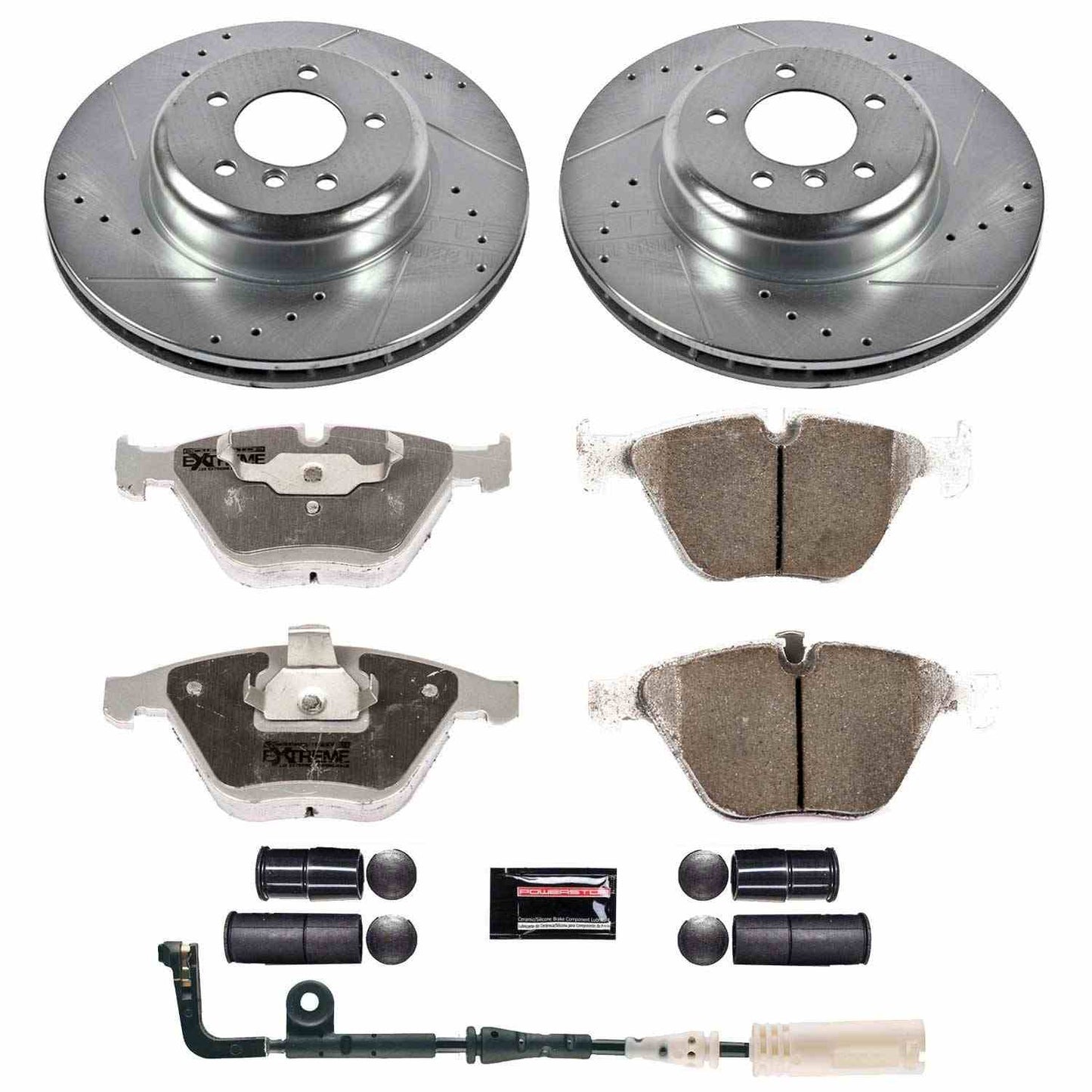 PowerStop Power Stop 08-10 BMW 535i Front Z26 Street Warrior Brake Kit K2918-26