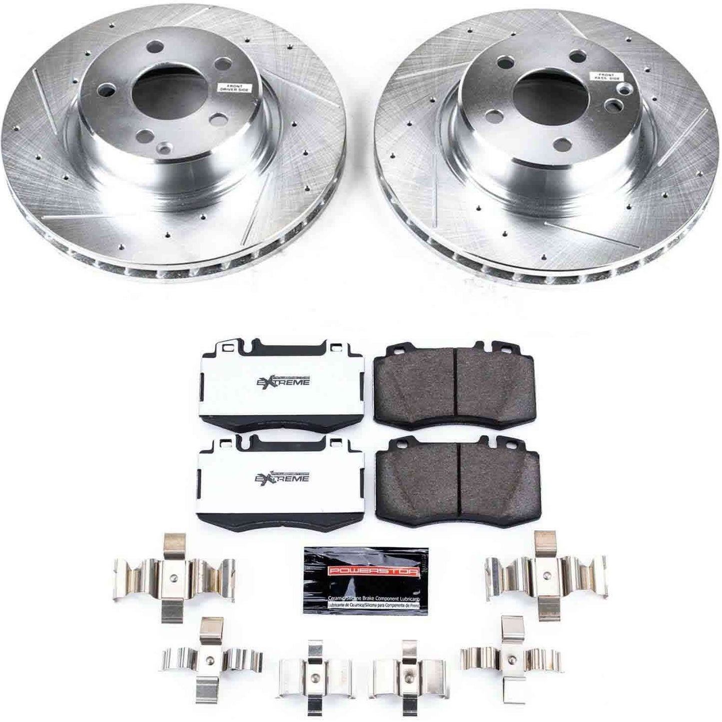 PowerStop Power Stop 03-06 Mercedes-Benz CL500 Front Z26 Street Warrior Brake Kit K2932-26
