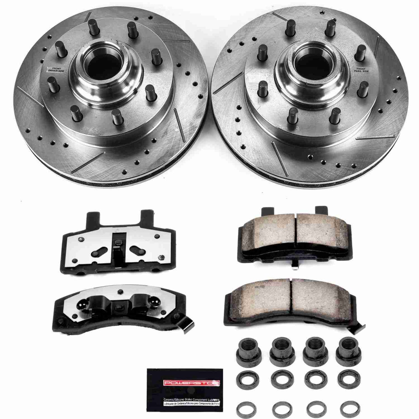 PowerStop Power Stop 94-99 Chevrolet C1500 Suburban Front Z36 Truck & Tow Brake Kit K2947-36