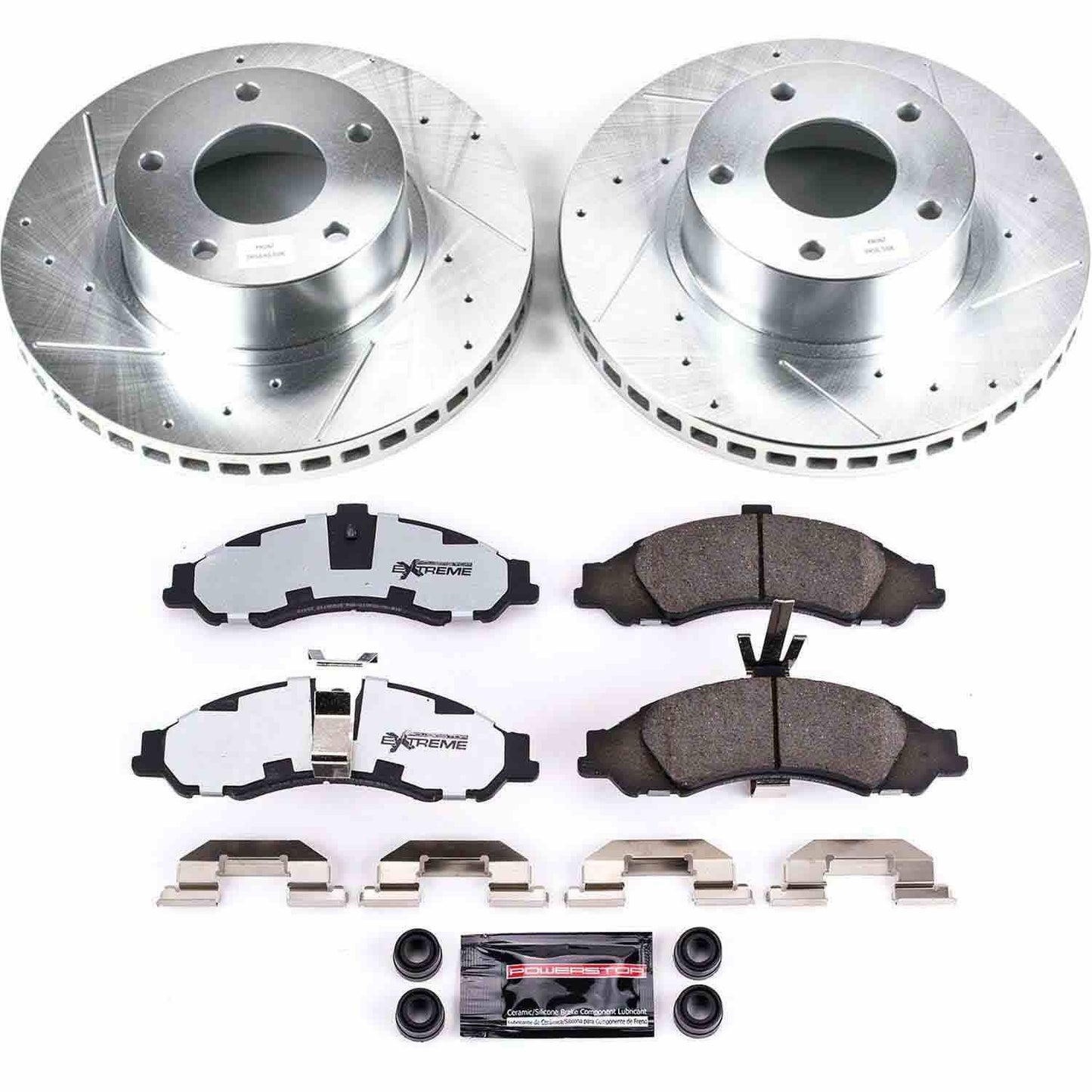 PowerStop Power Stop 2004 Pontiac GTO Front Z26 Street Warrior Brake Kit K2965-26