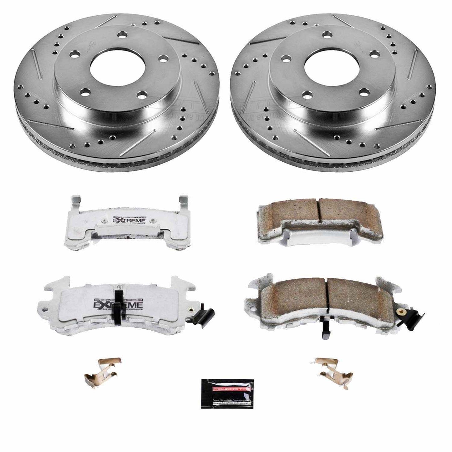 PowerStop Power Stop 79-85 Buick Riviera Front or Rear Z26 Street Warrior Brake Kit K3003-26