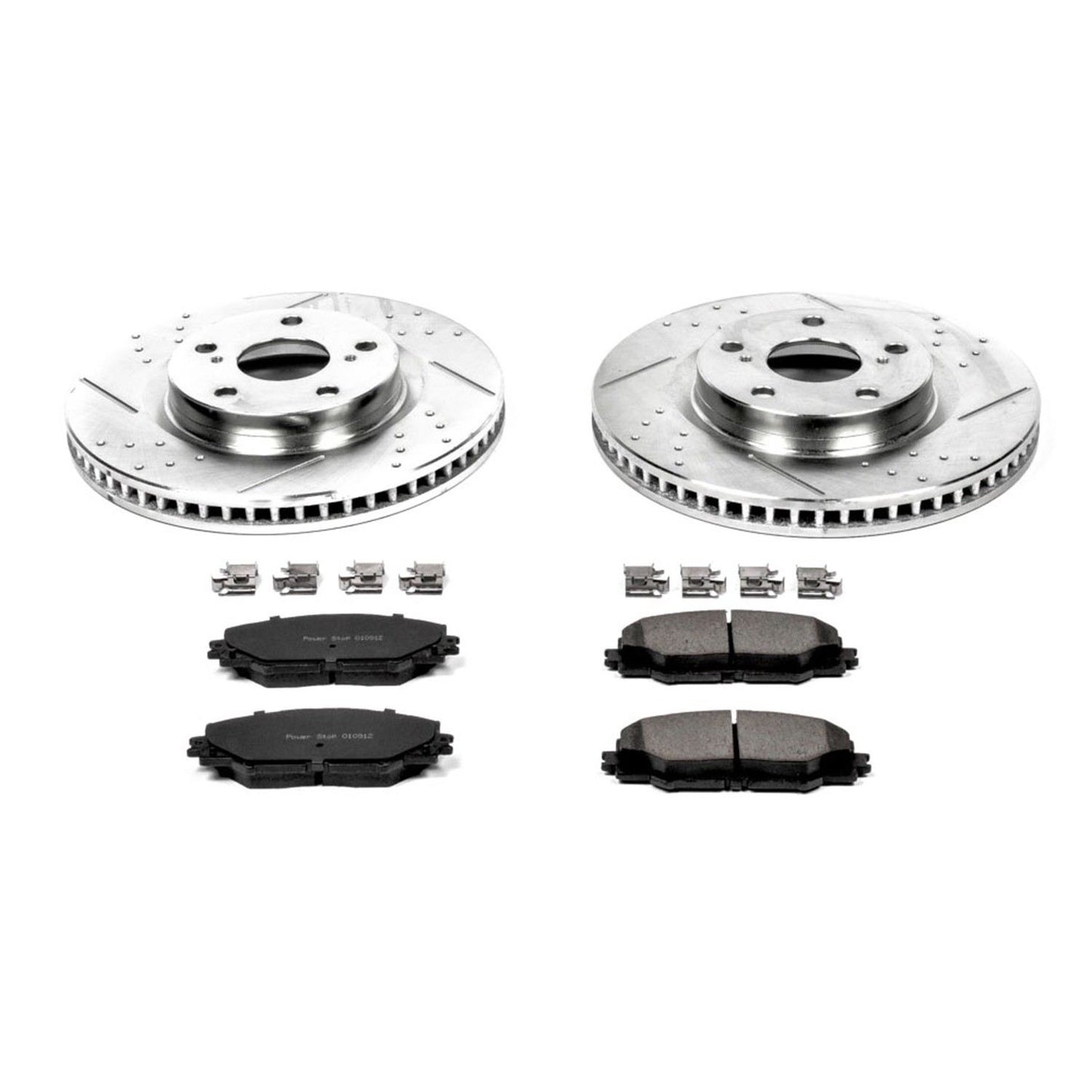 Power Stop 09-10 Pontiac Vibe Front Z23 Evolution Sport Brake Kit K3054