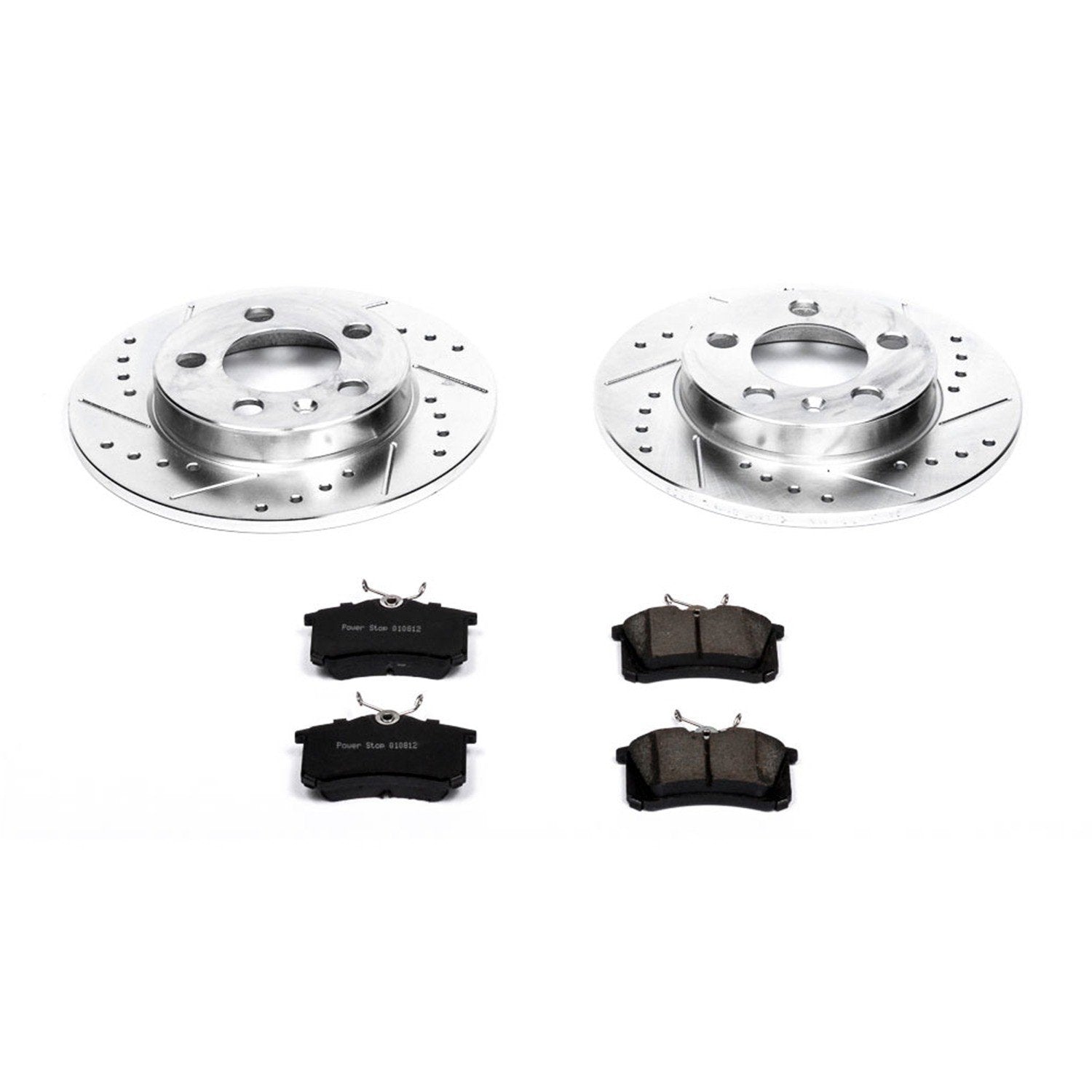 Power Stop 00-06 Audi TT Quattro Rear Z23 Evolution Sport Brake Kit K3093