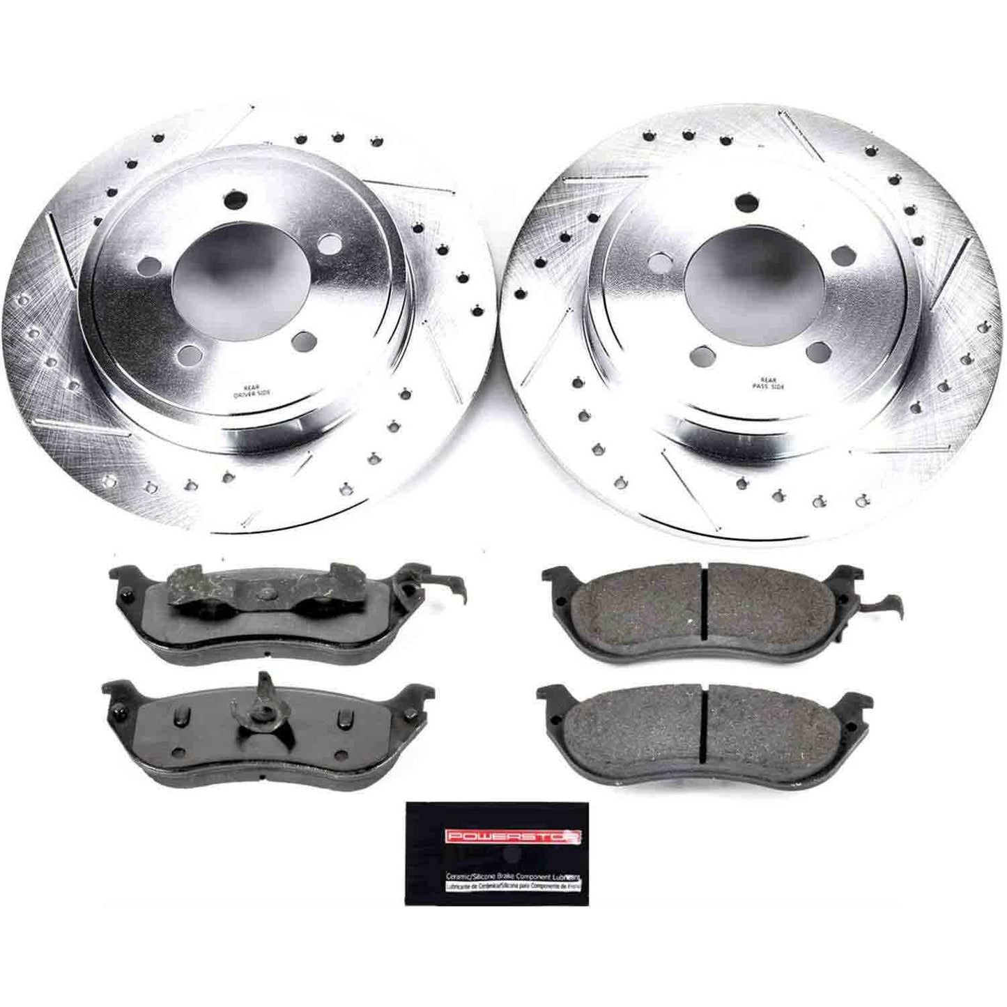 PowerStop Power Stop 02-05 Ford Explorer Rear Z36 Truck & Tow Brake Kit K3150-36