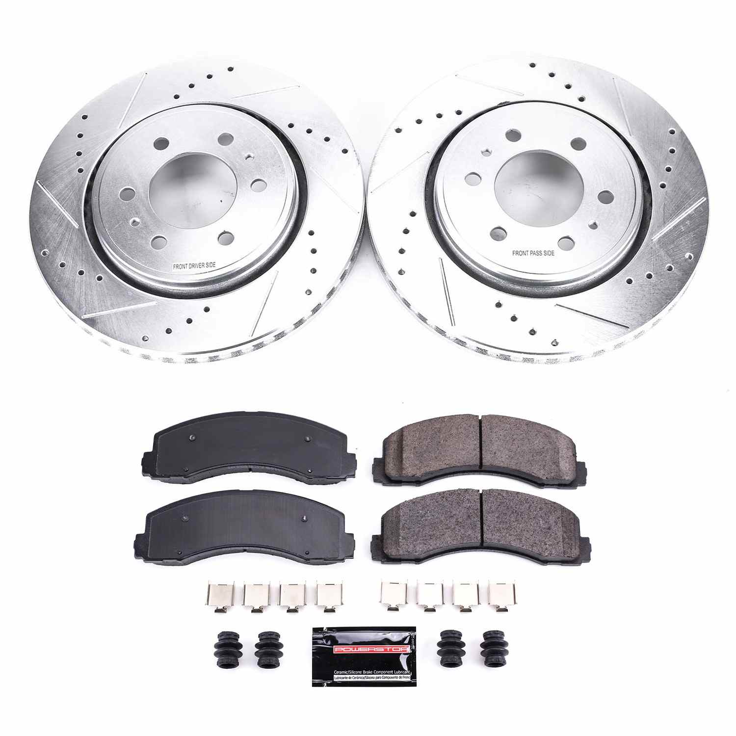 Power Stop 10-18 Ford Expedition Front Z23 Evolution Sport Brake Kit K3167