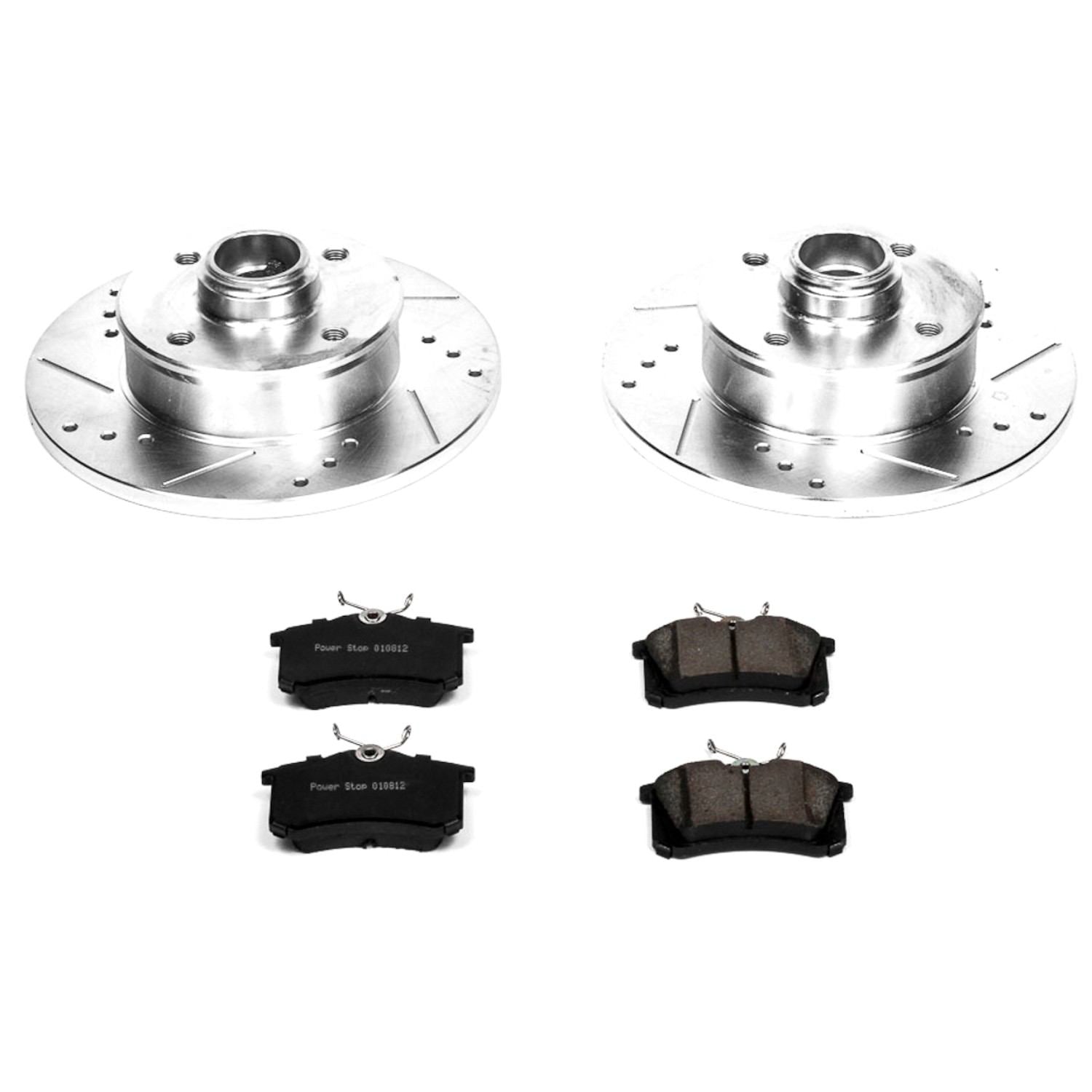 Power Stop 99-02 Volkswagen Cabrio Rear Z23 Evolution Sport Brake Kit K369