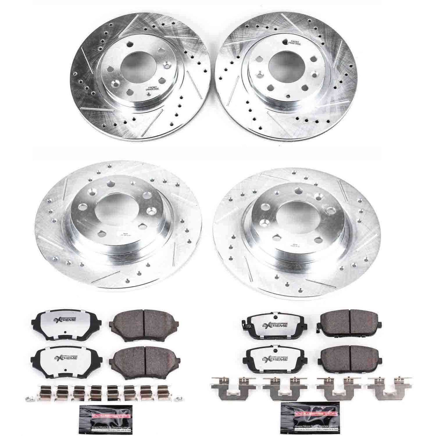 PowerStop Power Stop 06-15 Mazda MX-5 Miata Front & Rear Z26 Street Warrior Brake Kit K4098-26