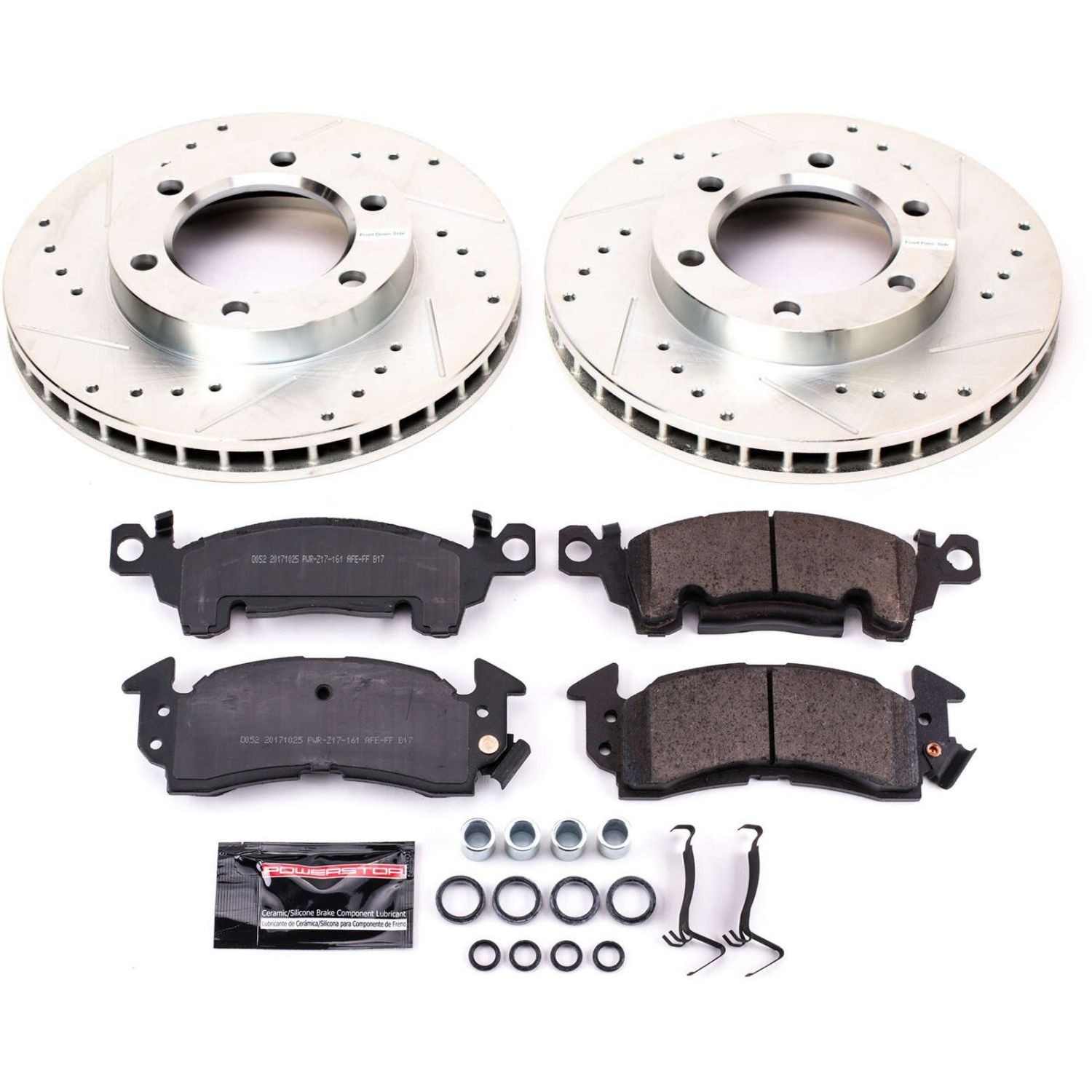 Power Stop 71-74 Chevrolet Blazer Front Z23 Evolution Sport Brake Kit K4537
