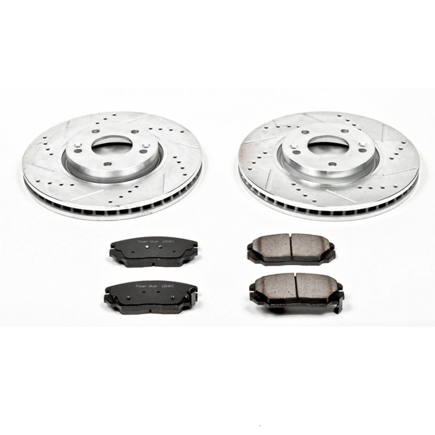 PowerStop Power Stop 06-10 Hyundai Sonata Front Z23 Evolution Sport Brake Kit K4647
