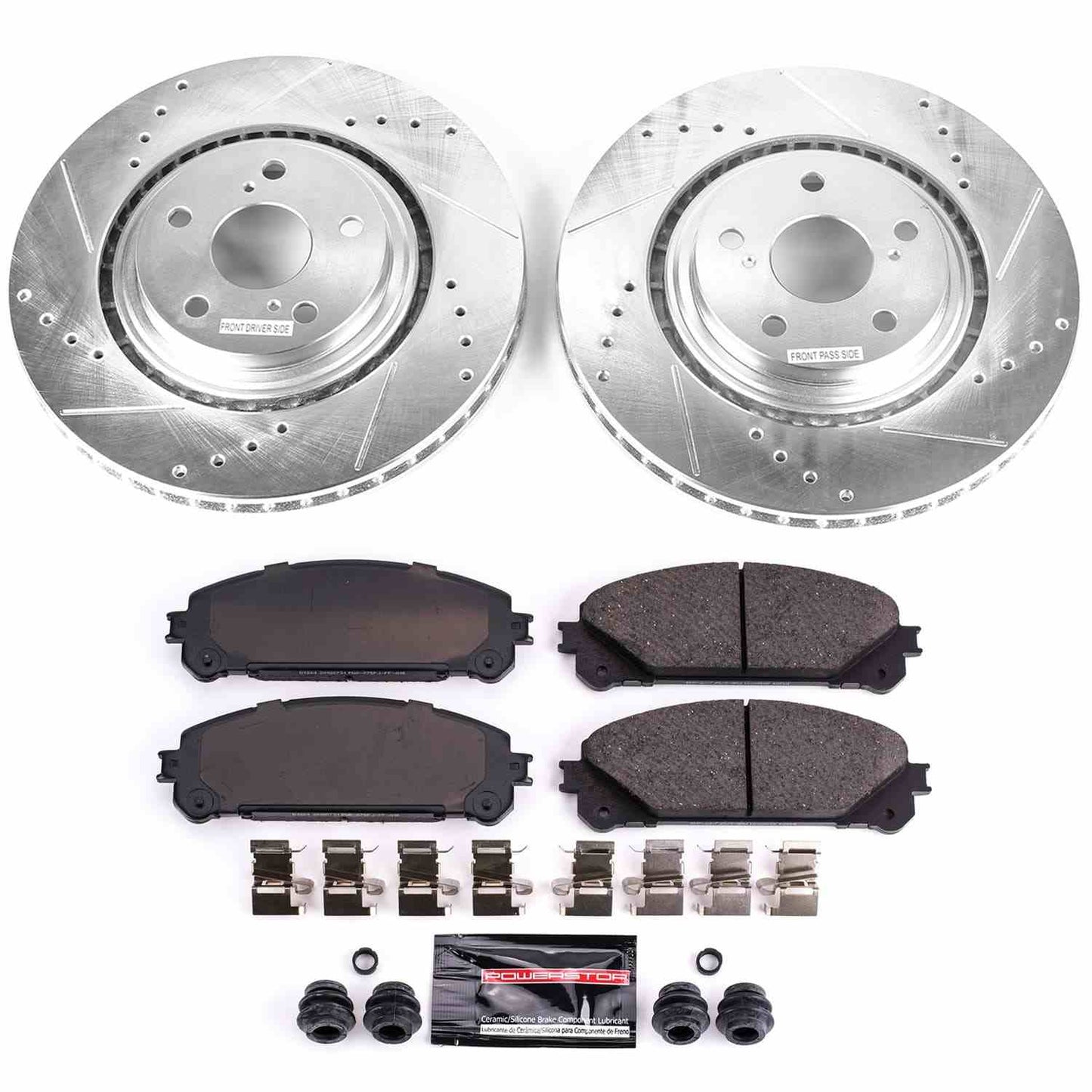 PowerStop Power Stop 15-17 Lexus NX200t Front Z23 Evolution Sport Brake Kit K4713