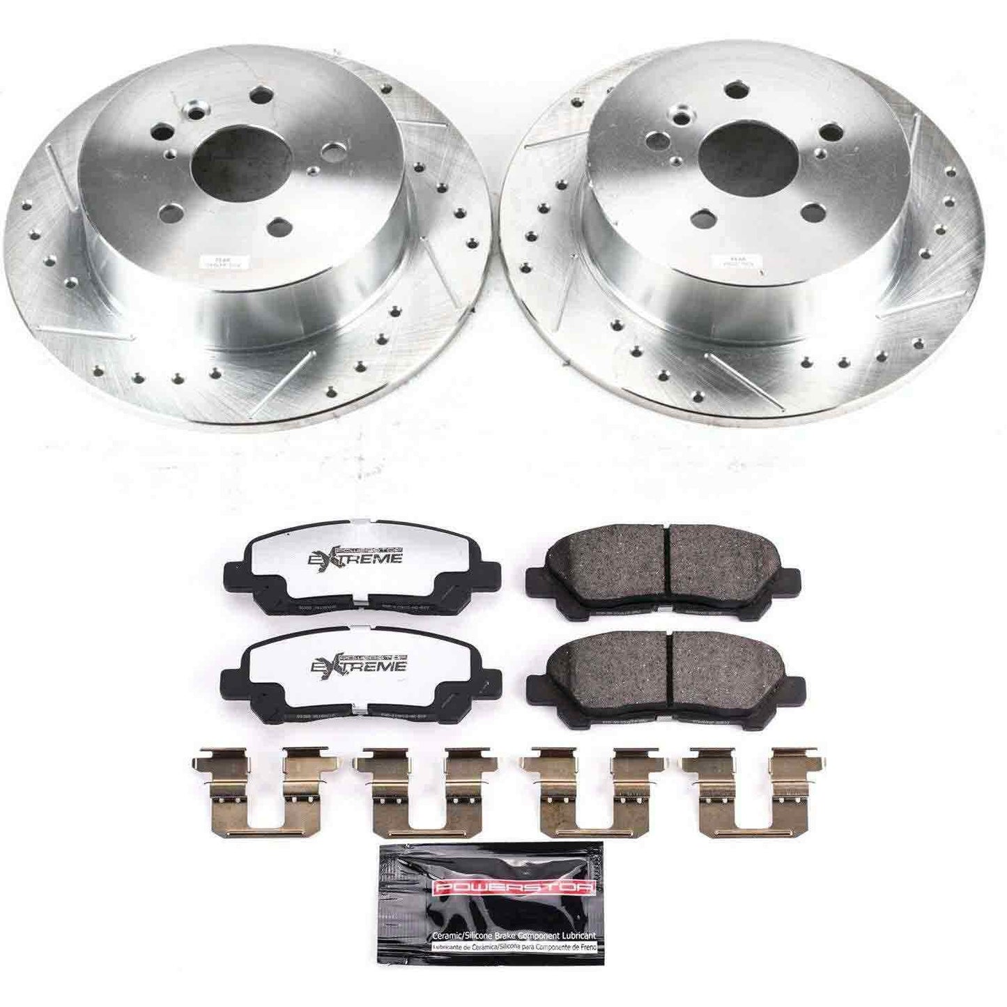 PowerStop Power Stop 08-13 Toyota Highlander Rear Z36 Truck & Tow Brake Kit K4714-36