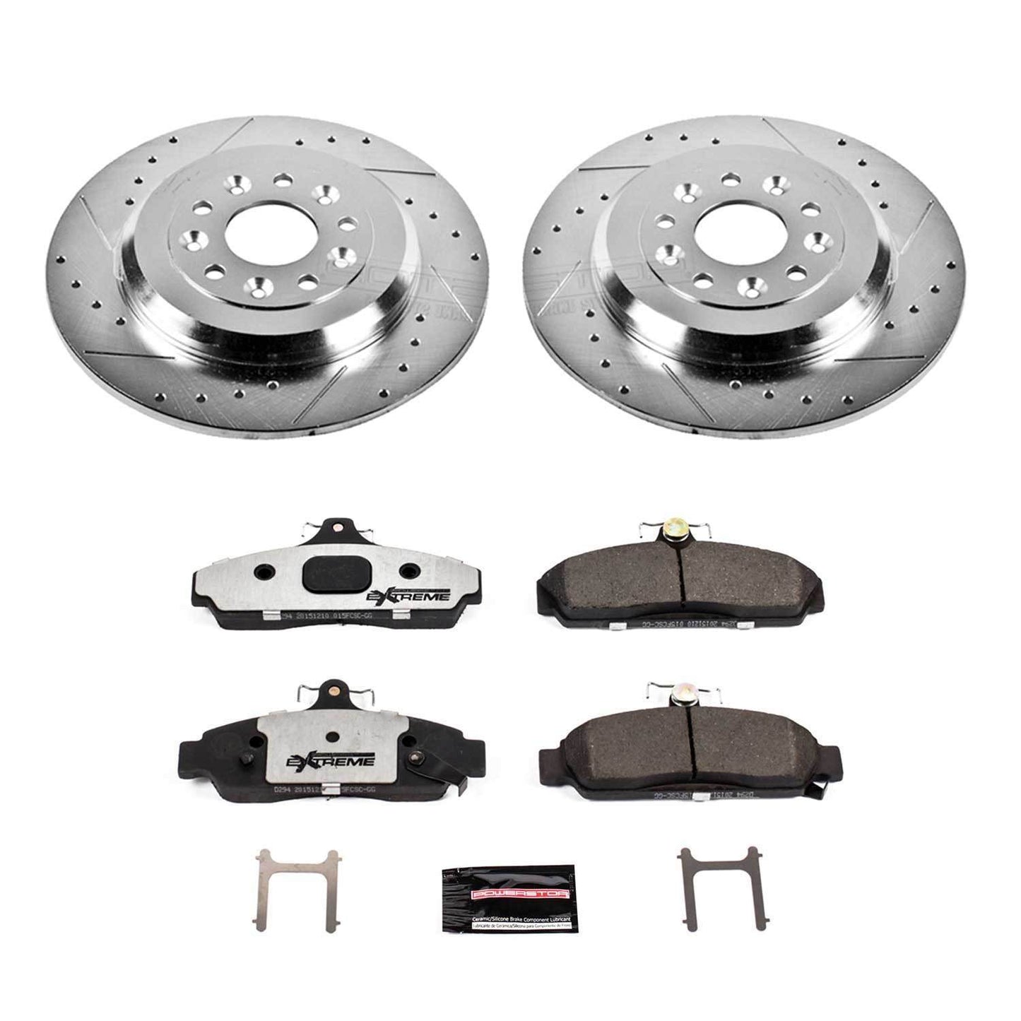 PowerStop Power Stop 84-87 Chevrolet Corvette Front Z26 Street Warrior Brake Kit K4810-26