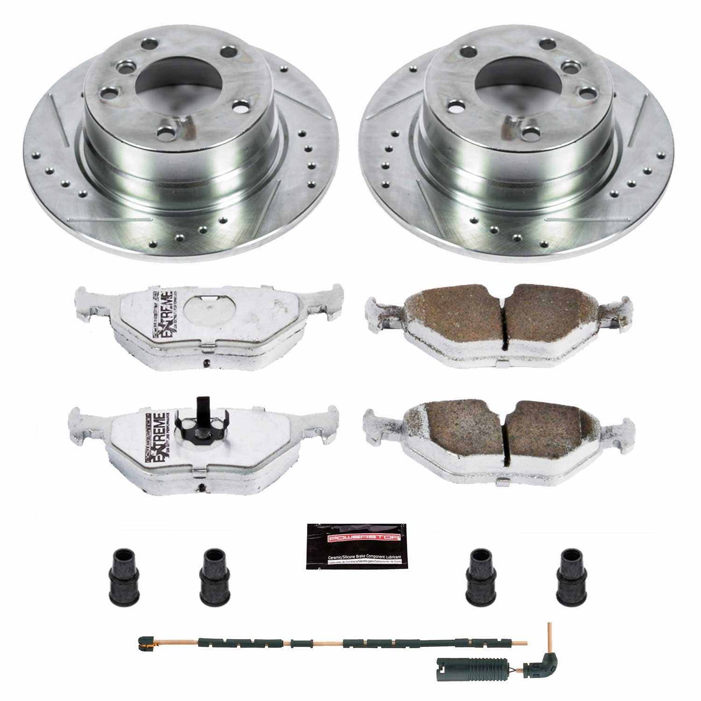 PowerStop Power Stop 03-05 BMW Z4 Rear Z26 Street Warrior Brake Kit K5130-26