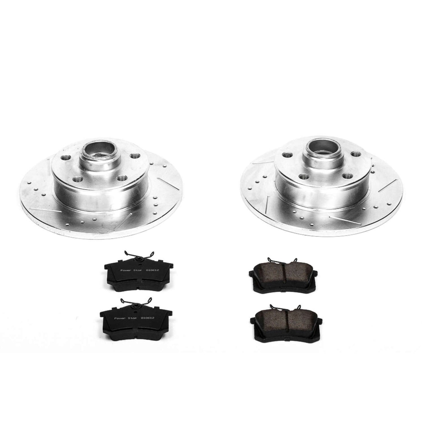 PowerStop Power Stop 92-95 Volkswagen Corrado Rear Z23 Evolution Sport Brake Kit K513