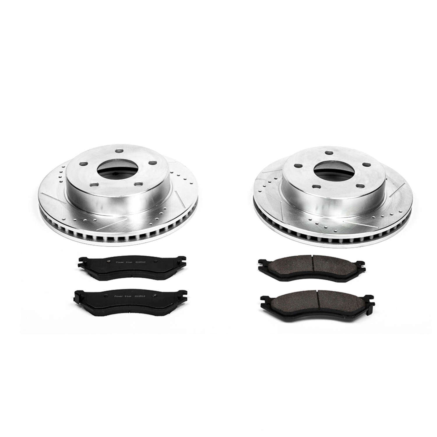 PowerStop Power Stop 00-01 Dodge Ram 1500 Front Z23 Evolution Sport Brake Kit K5143