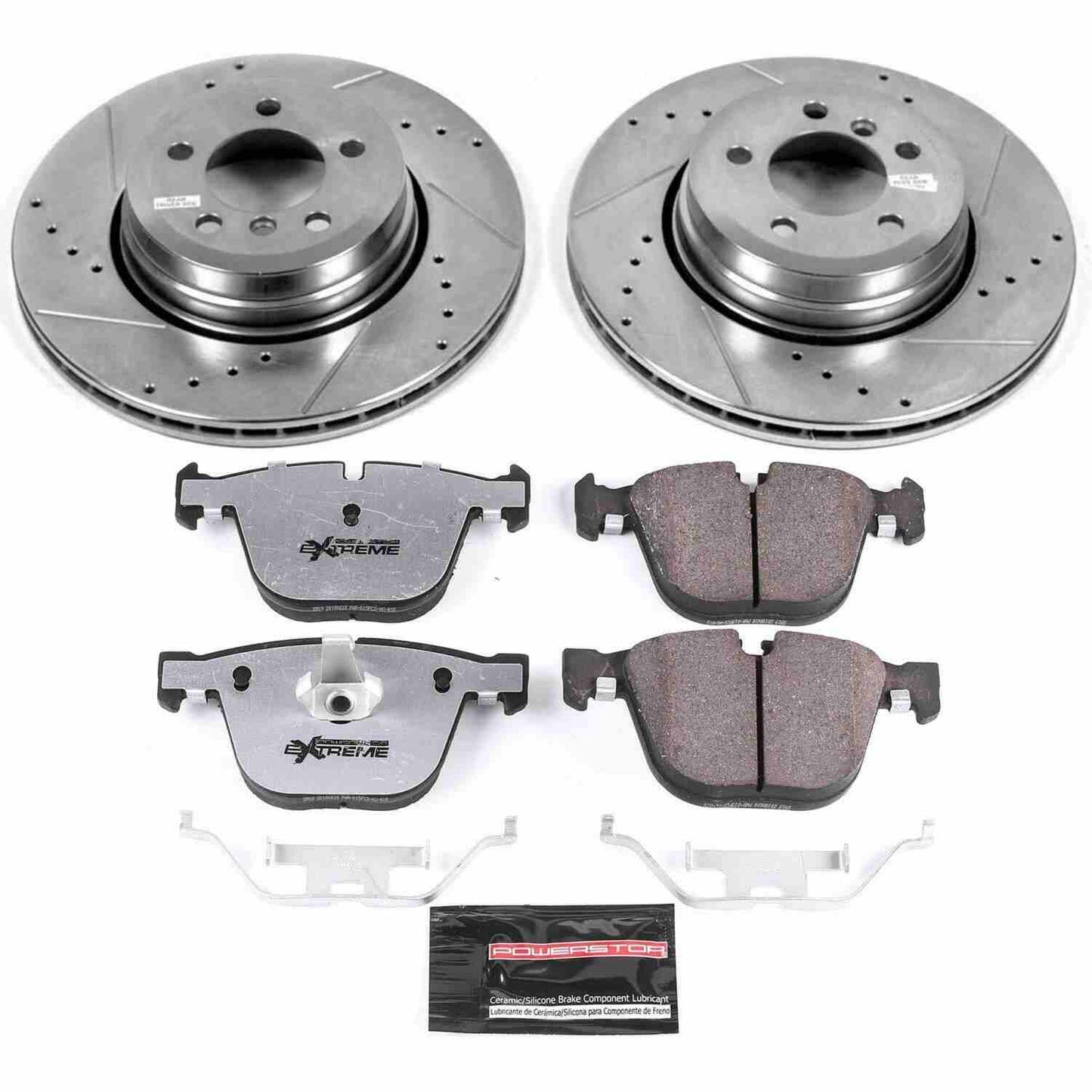 PowerStop Power Stop 06-08 BMW 750i Rear Z26 Street Warrior Brake Kit K5283-26