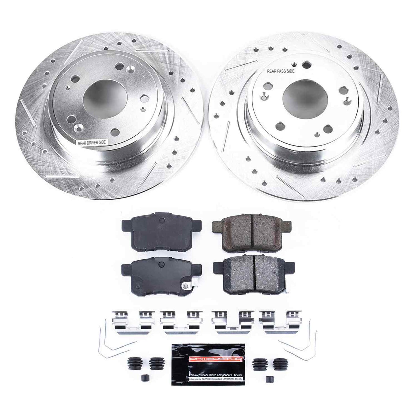 PowerStop Power Stop 11-14 Acura TSX Rear Z23 Evolution Sport Brake Kit K5368