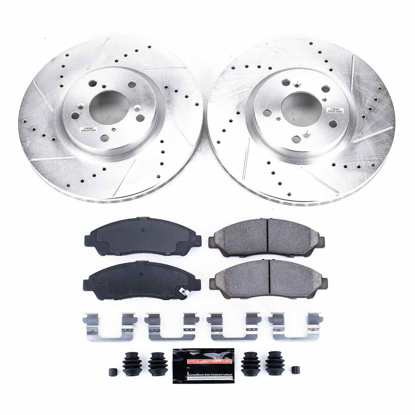 PowerStop Power Stop 07-13 Acura MDX Front Z23 Evolution Sport Brake Kit K5370