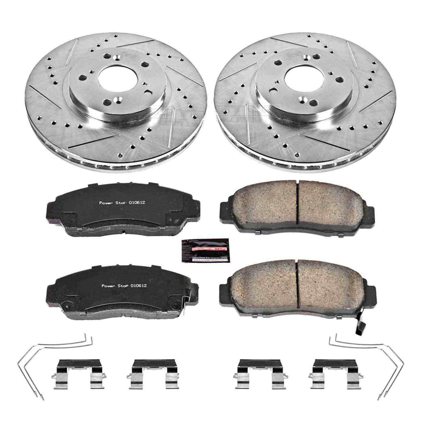 PowerStop Power Stop 11-14 Acura TSX Front Z23 Evolution Sport Brake Kit K5392