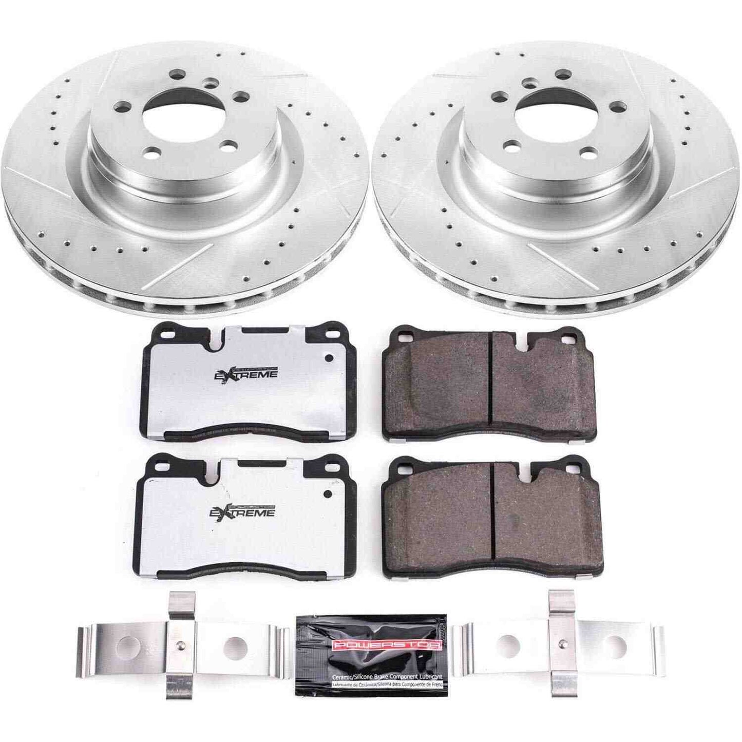 PowerStop Power Stop 06-09 Land Rover Range Rover Front Z36 Truck & Tow Brake Kit K5424-36