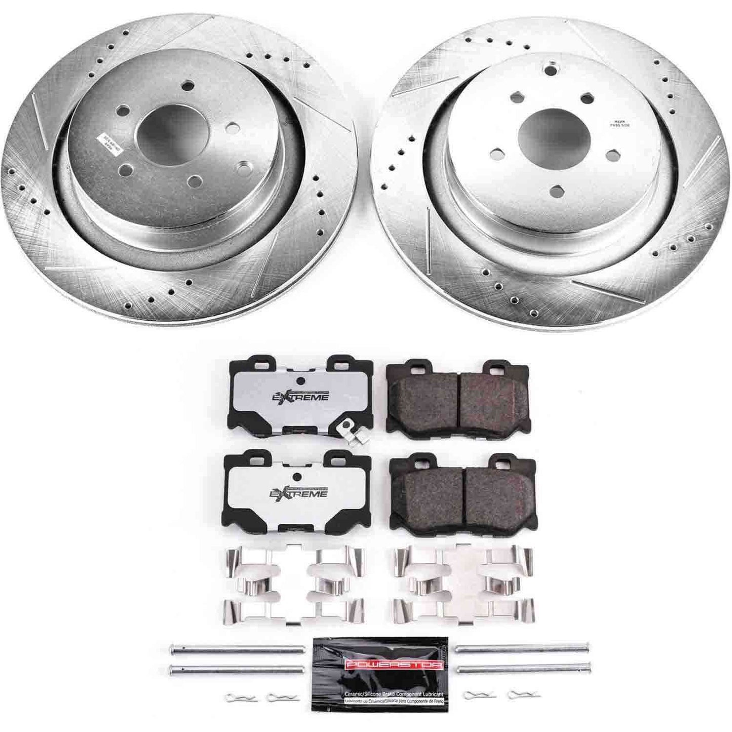 PowerStop Power Stop 09-13 Infiniti FX50 Rear Z26 Street Warrior Brake Kit K5861-26