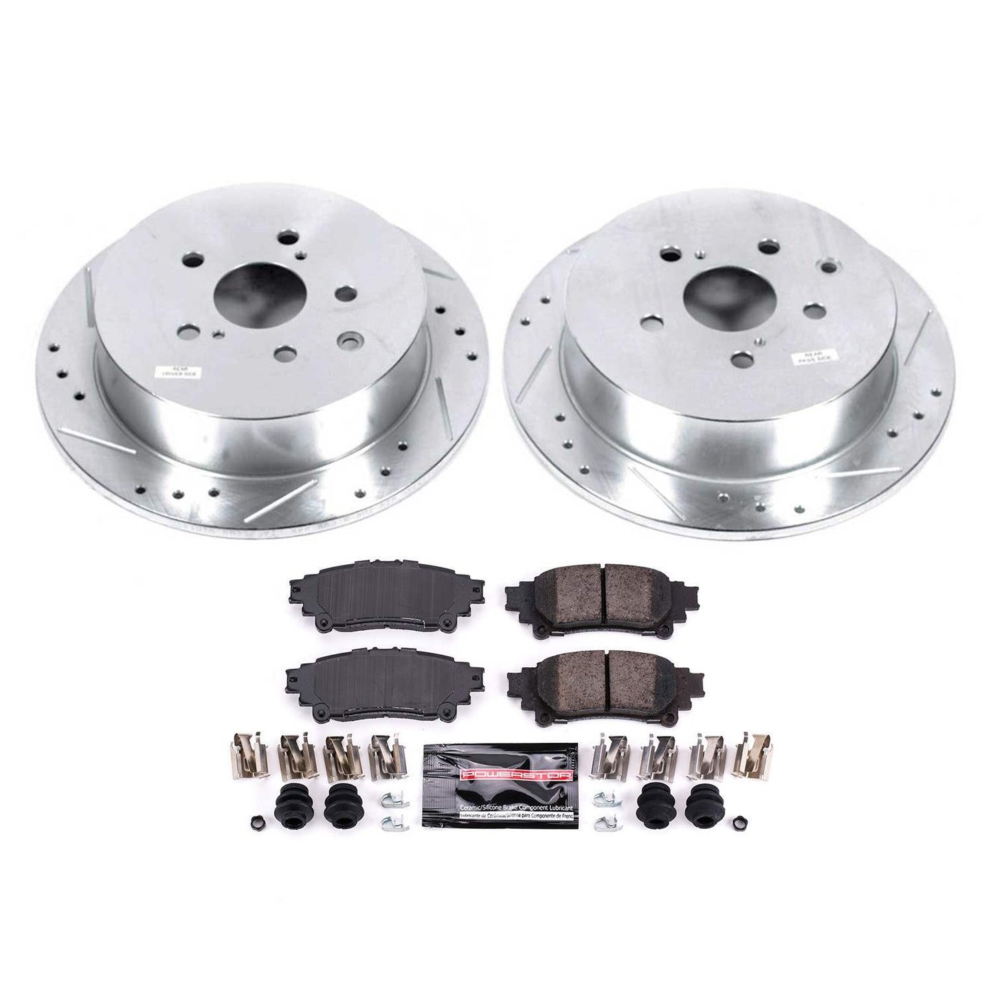 PowerStop Power Stop 10-15 Lexus RX350 Rear Z23 Evolution Sport Brake Kit K5864