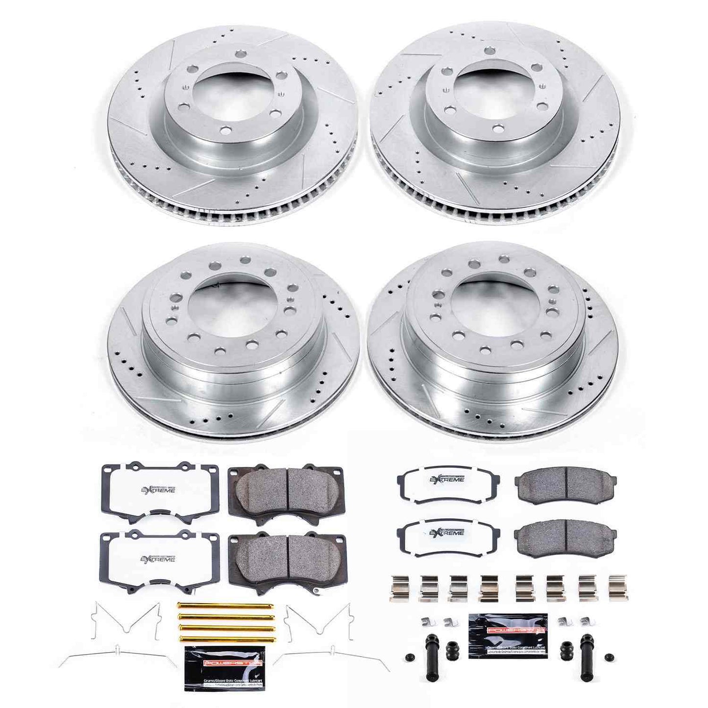 PowerStop Power Stop 10-19 Lexus GX460 Front & Rear Z36 Truck & Tow Brake Kit K5874-36