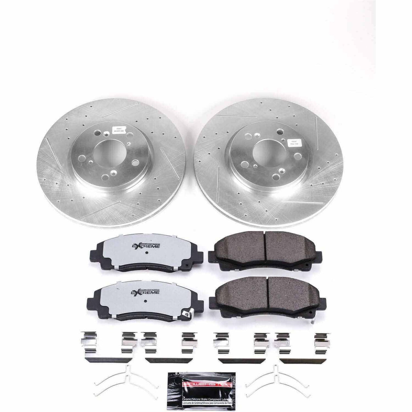 PowerStop Power Stop 12-14 Honda Ridgeline Front Z36 Truck & Tow Brake Kit K5939-36