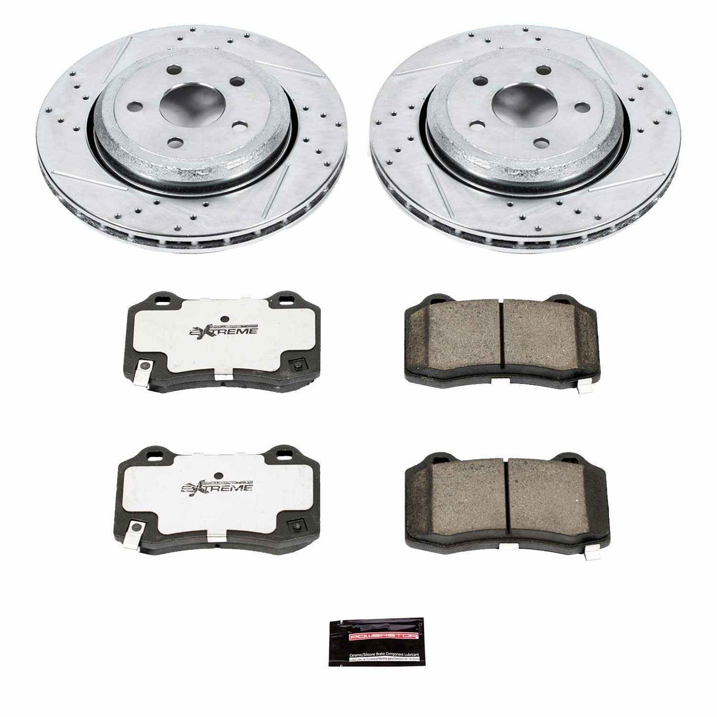 PowerStop Power Stop 18-19 Dodge Durango Rear Z26 Street Warrior Brake Kit K5956-26
