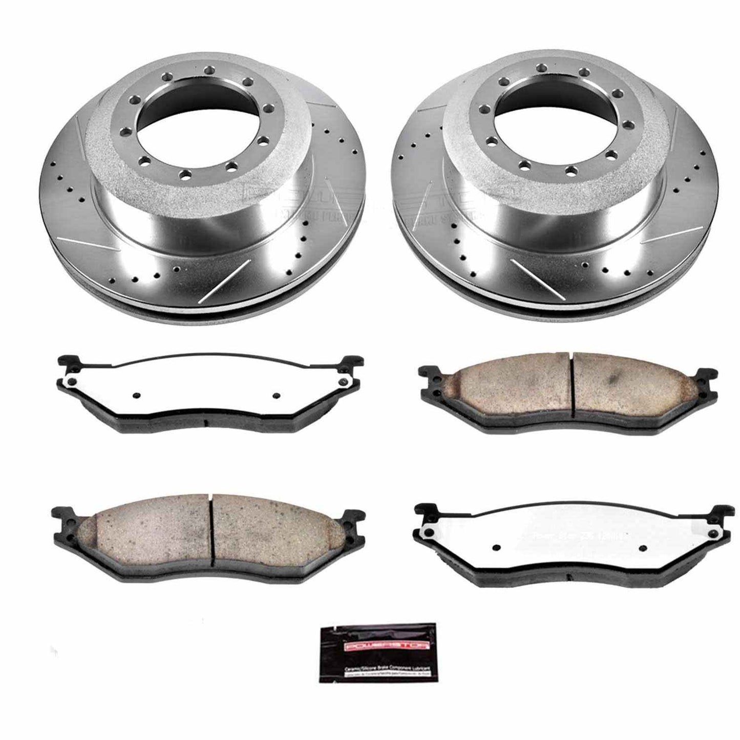 PowerStop Power Stop 05-16 Ford F-450 Super Duty Rear Z36 Truck & Tow Brake Kit K5966-36