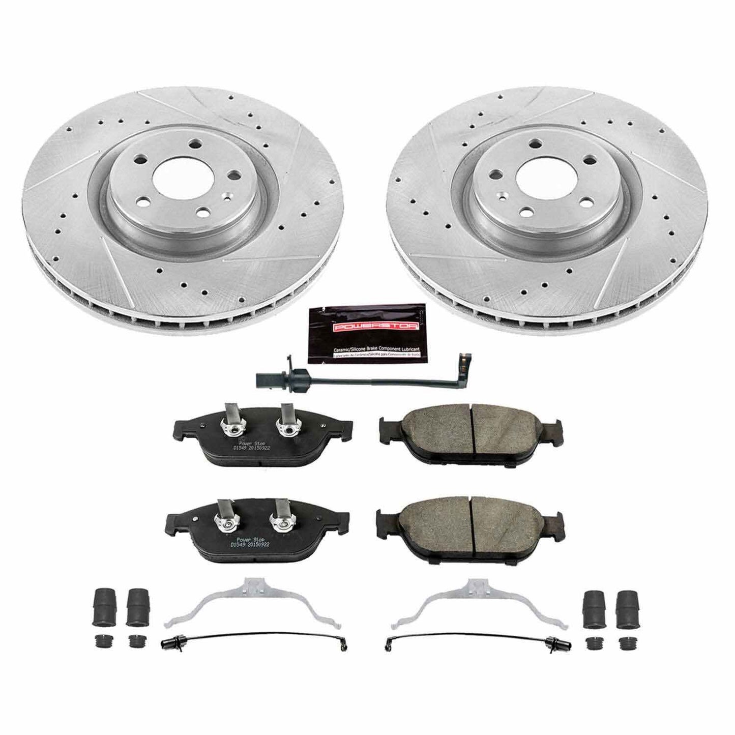 PowerStop Power Stop 12-16 Audi A6 Quattro Front Z23 Evolution Sport Brake Kit K6129