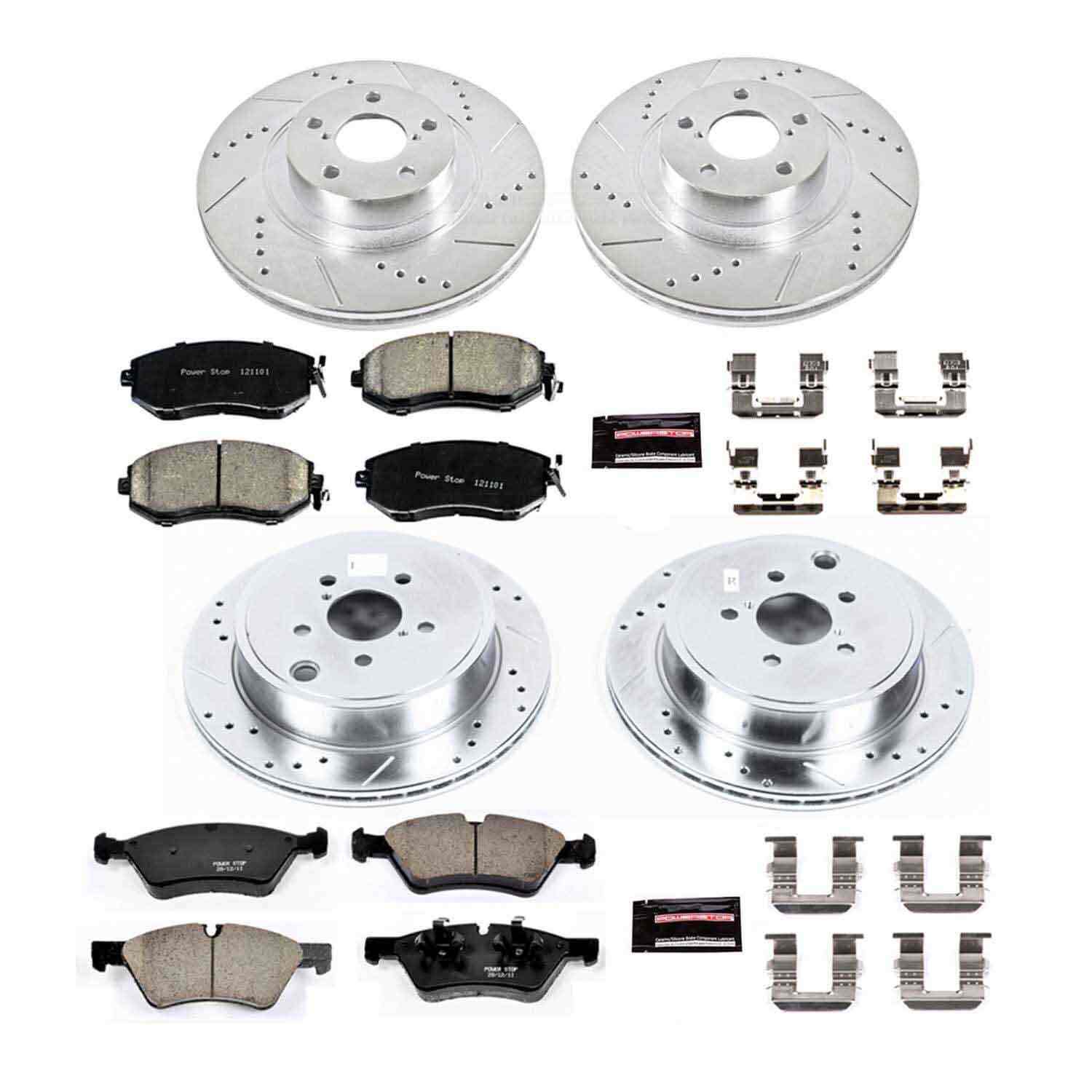 PowerStop Power Stop 13-16 Scion FR-S Front & Rear Z23 Evolution Sport Brake Kit K6164