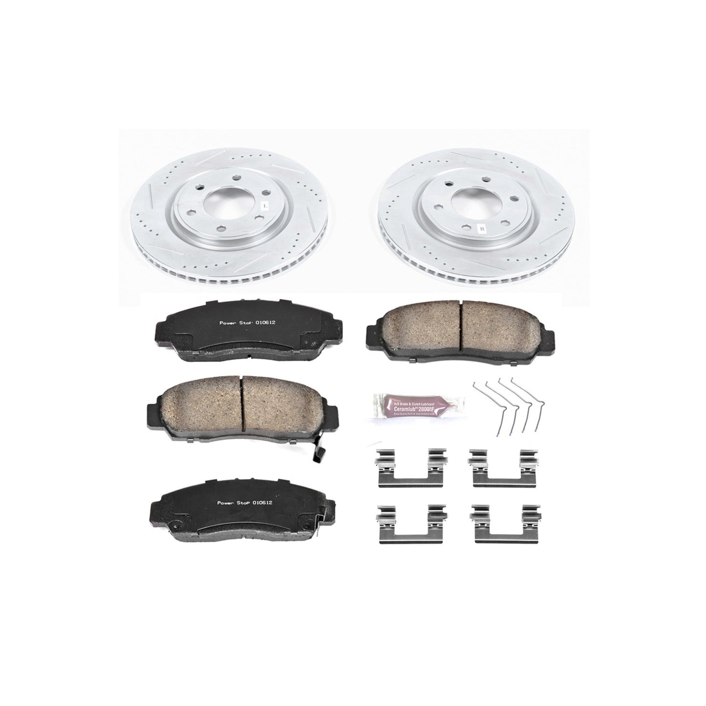 PowerStop Power Stop 11-13 Infiniti QX56 Front Z23 Evolution Sport Brake Kit K6321