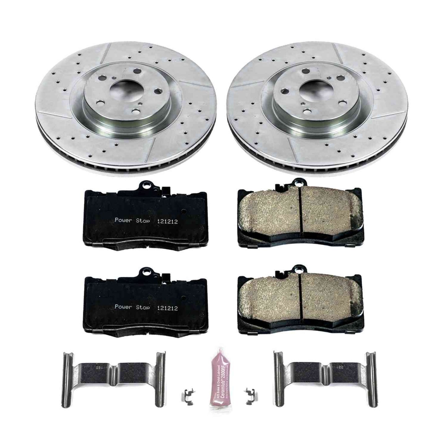 PowerStop Power Stop 13-19 Lexus GS350 Front Z23 Evolution Sport Brake Kit K6355