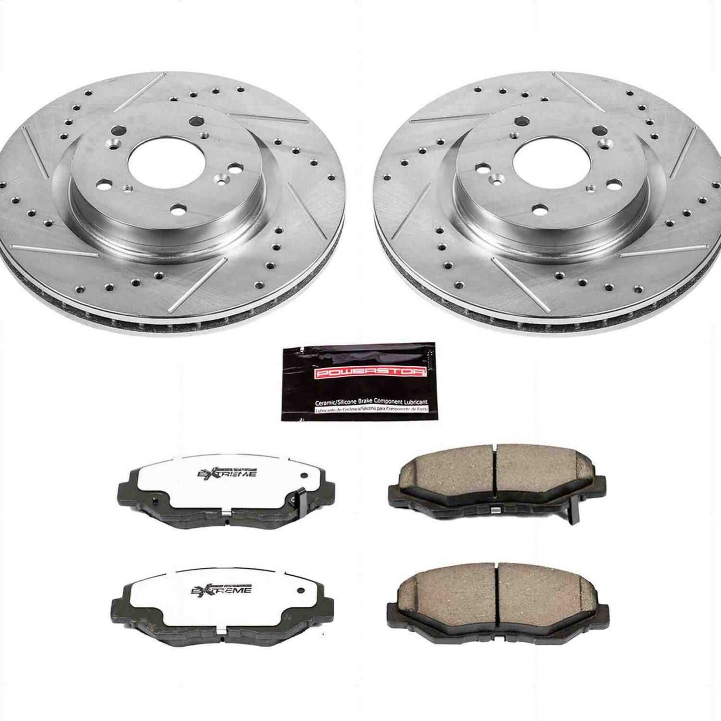 PowerStop Power Stop 12-16 Honda CR-V Front Z26 Street Warrior Brake Kit K6488-26