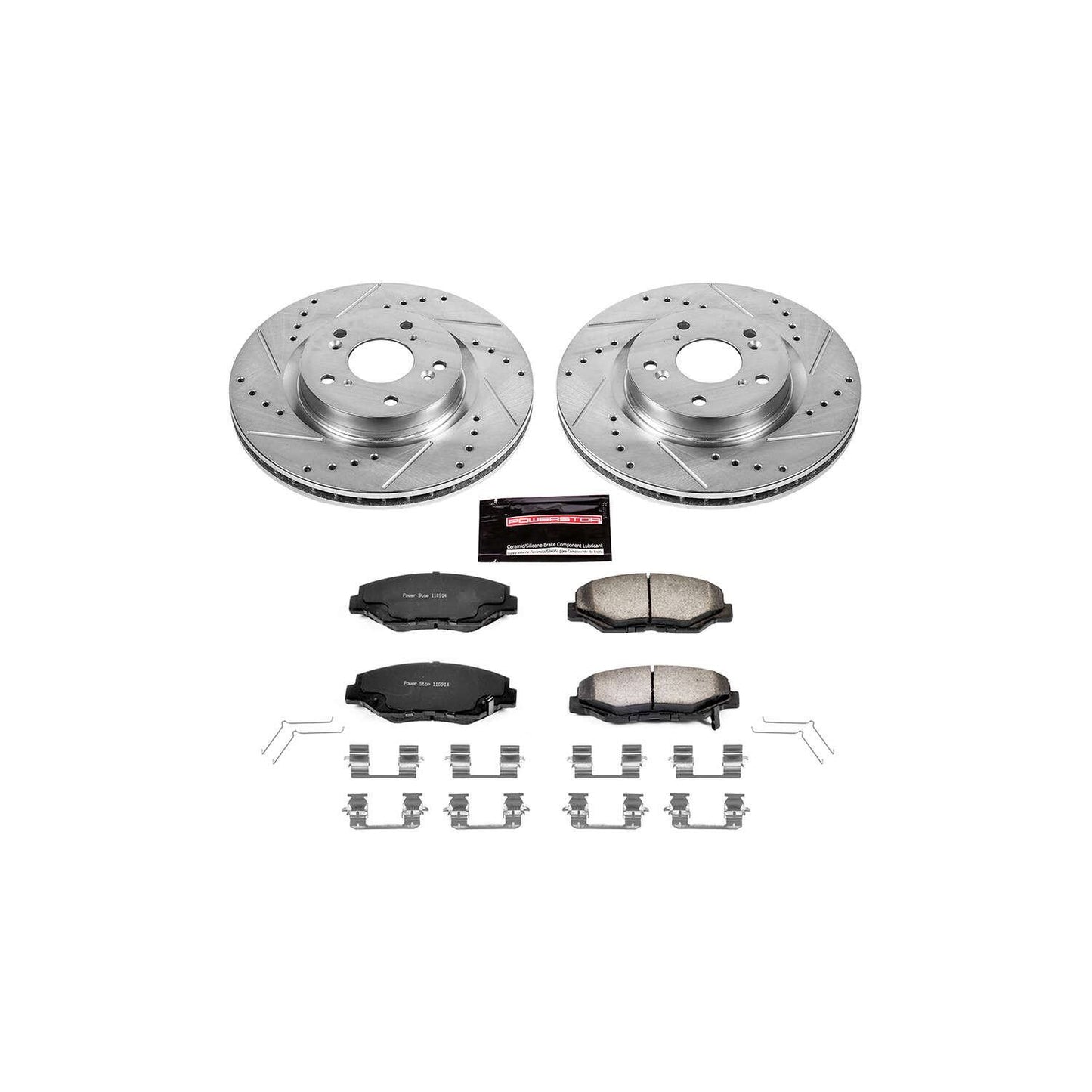 PowerStop Power Stop 12-16 Honda CR-V Front Z36 Truck & Tow Brake Kit K6488-36