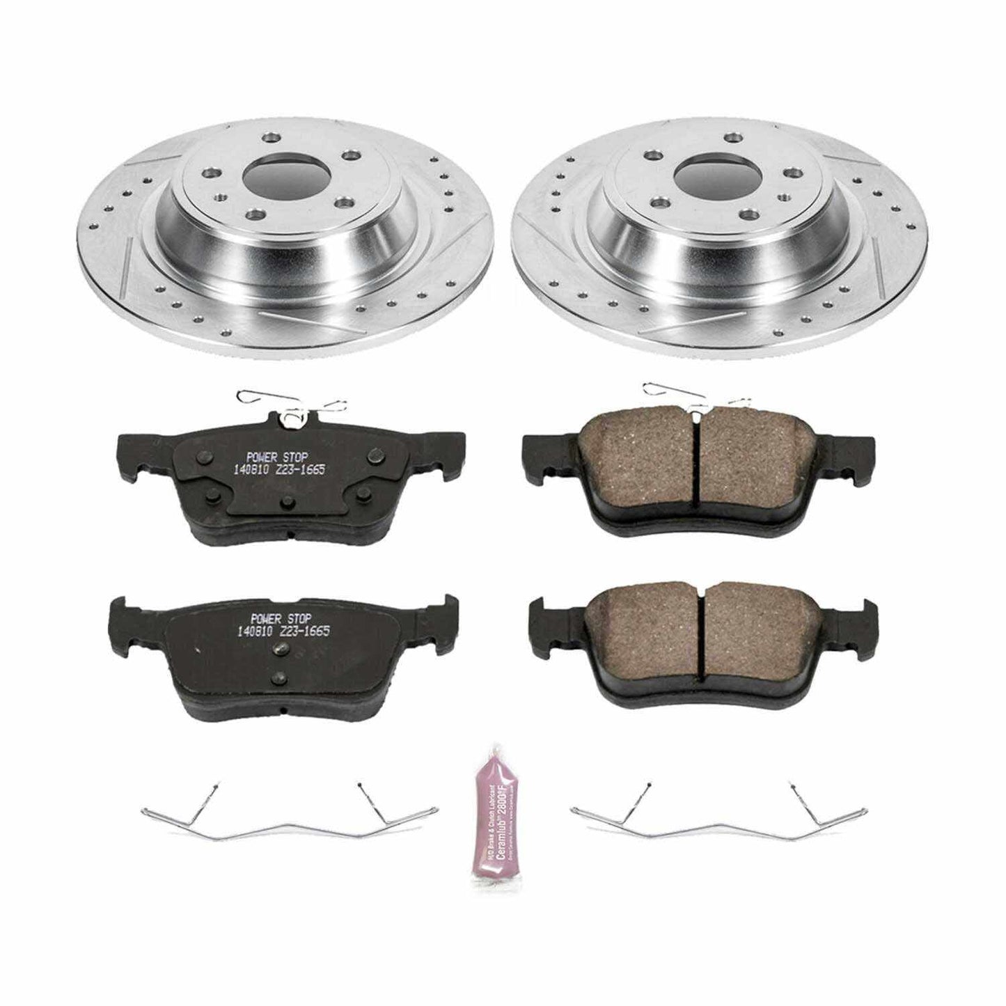 PowerStop Power Stop 13-19 Ford Fusion Rear Z23 Evolution Sport Brake Kit K6559