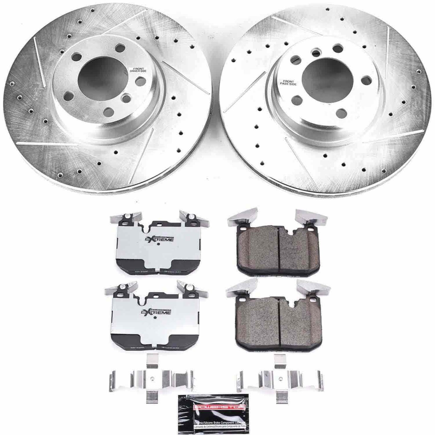 PowerStop Power Stop 14-16 BMW 228i Front Z26 Street Warrior Brake Kit K6653-26