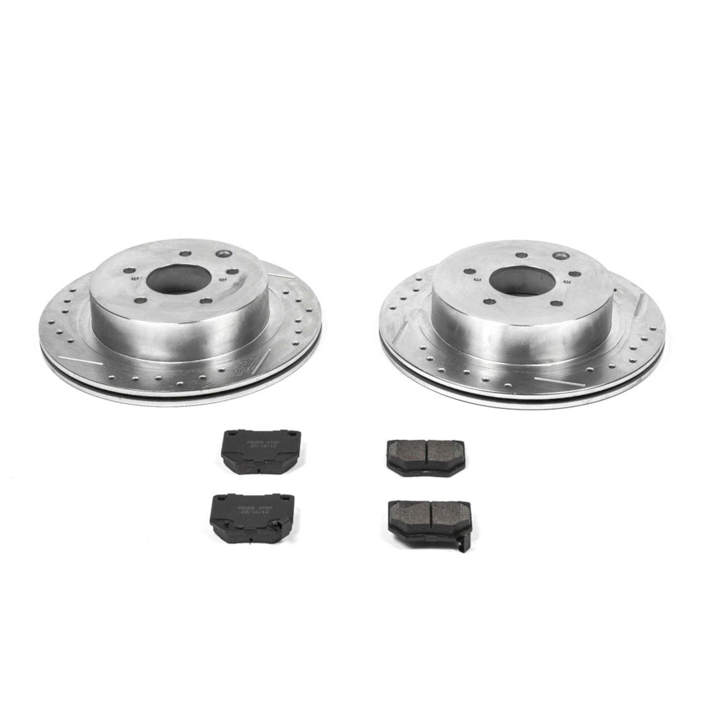 PowerStop Power Stop 89-96 Nissan 300ZX Rear Z23 Evolution Sport Brake Kit K666