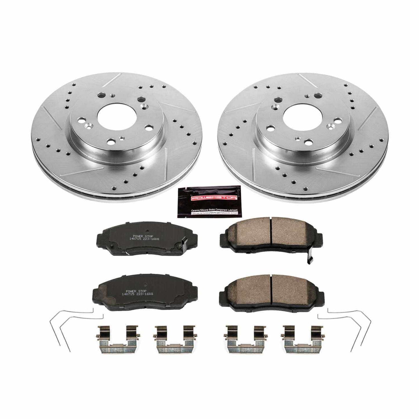 PowerStop Power Stop 12-15 Honda Civic Front Z23 Evolution Sport Brake Kit K6766