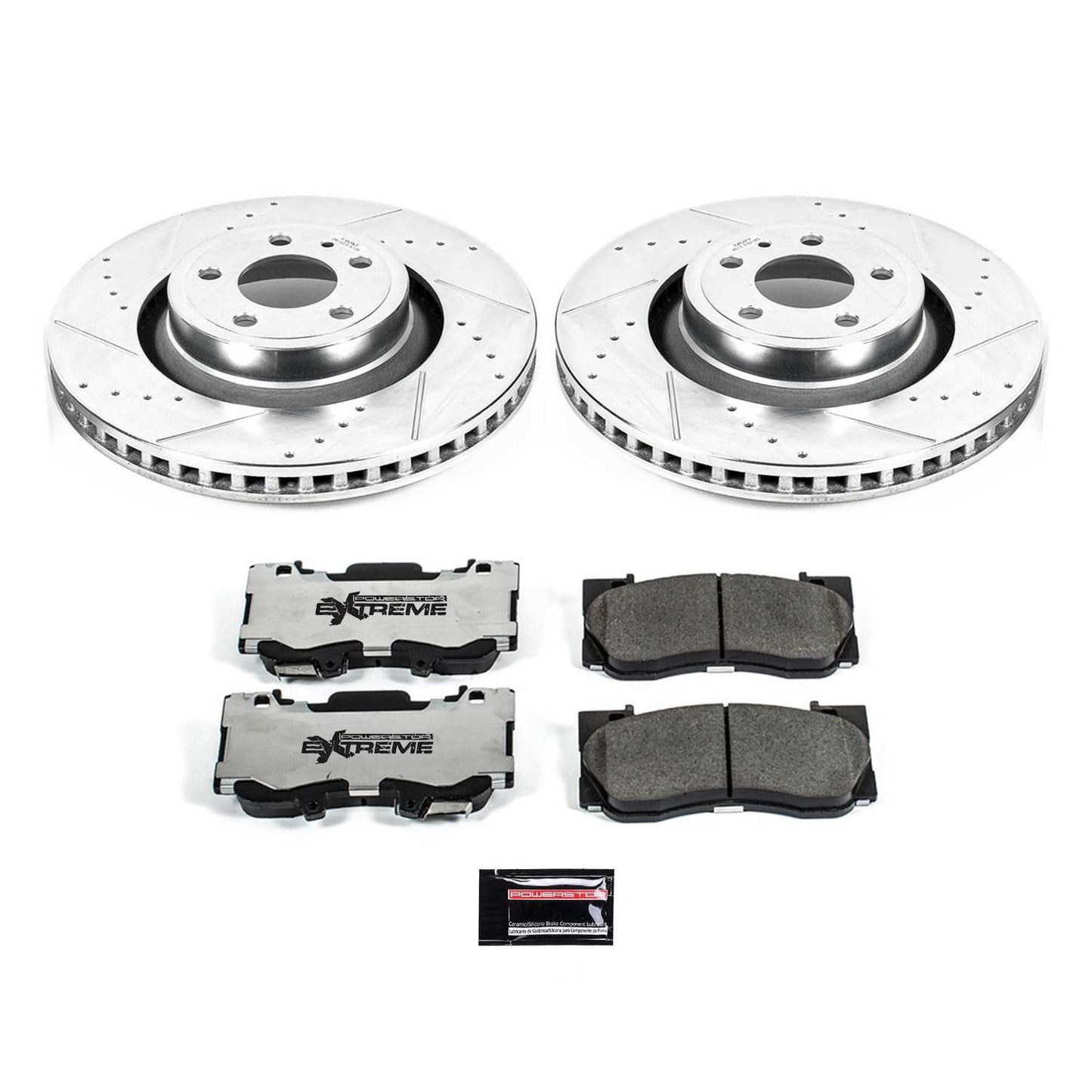PowerStop Power Stop 15-19 Ford Mustang Front Z26 Street Warrior Brake Kit K6806-26
