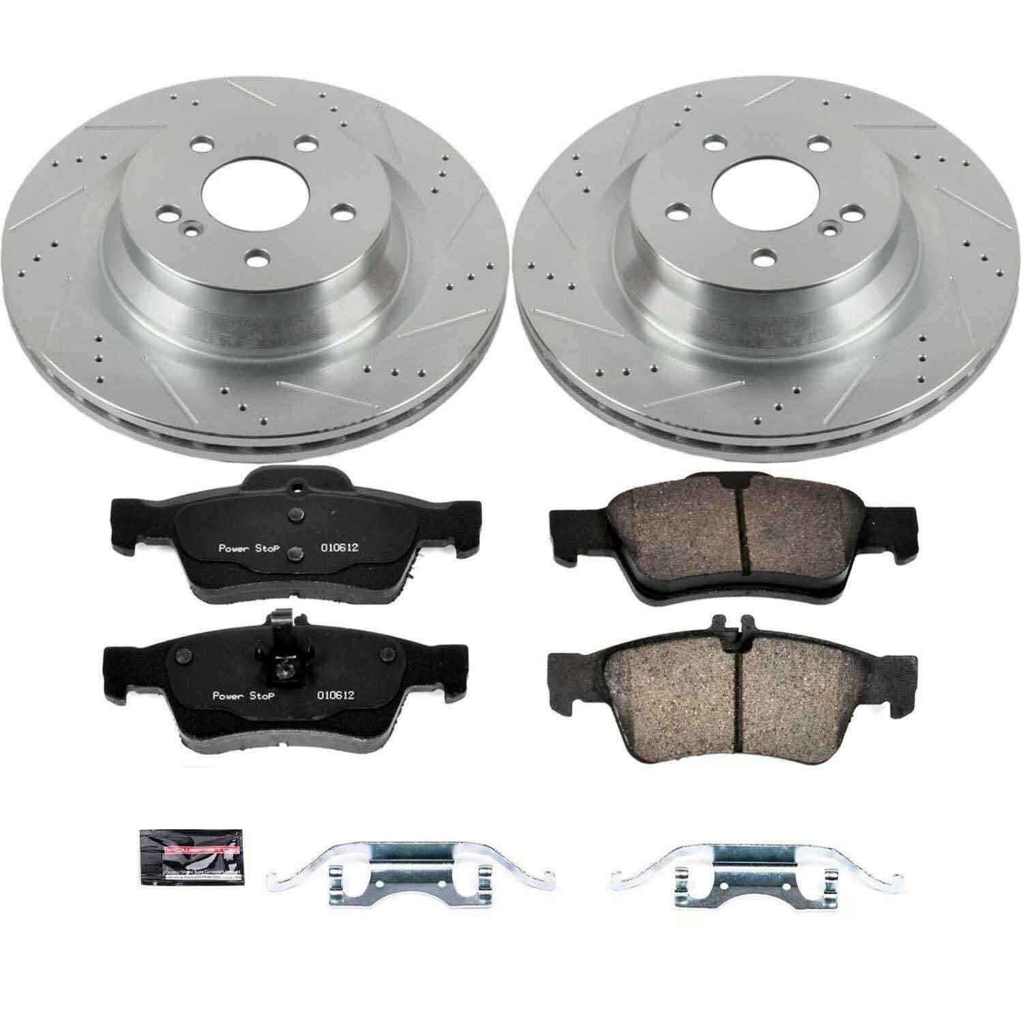 PowerStop Power Stop 12-18 Mercedes-Benz CLS550 Rear Z23 Evolution Sport Brake Kit K6881