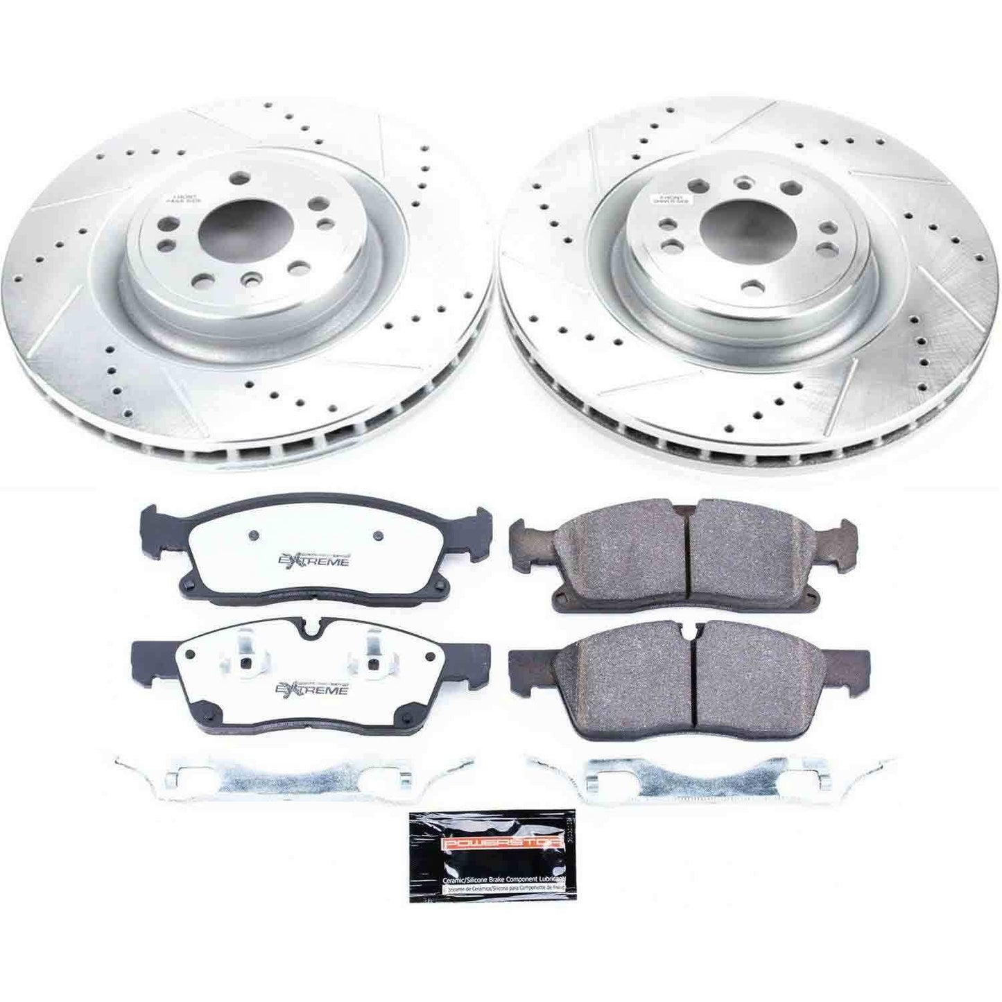 PowerStop Power Stop 2016 Mercedes-Benz GLE300d Front Z36 Truck & Tow Brake Kit K6883-36
