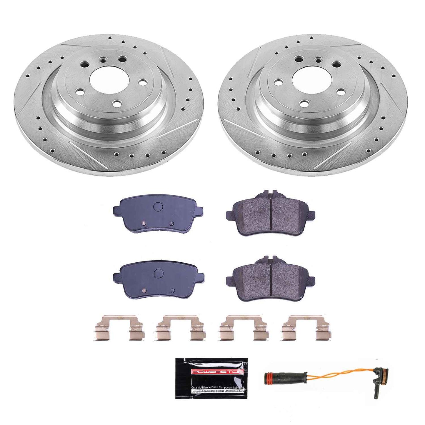 PowerStop Power Stop 12-15 Mercedes-Benz ML350 Rear Z23 Evolution Sport Brake Kit K6890