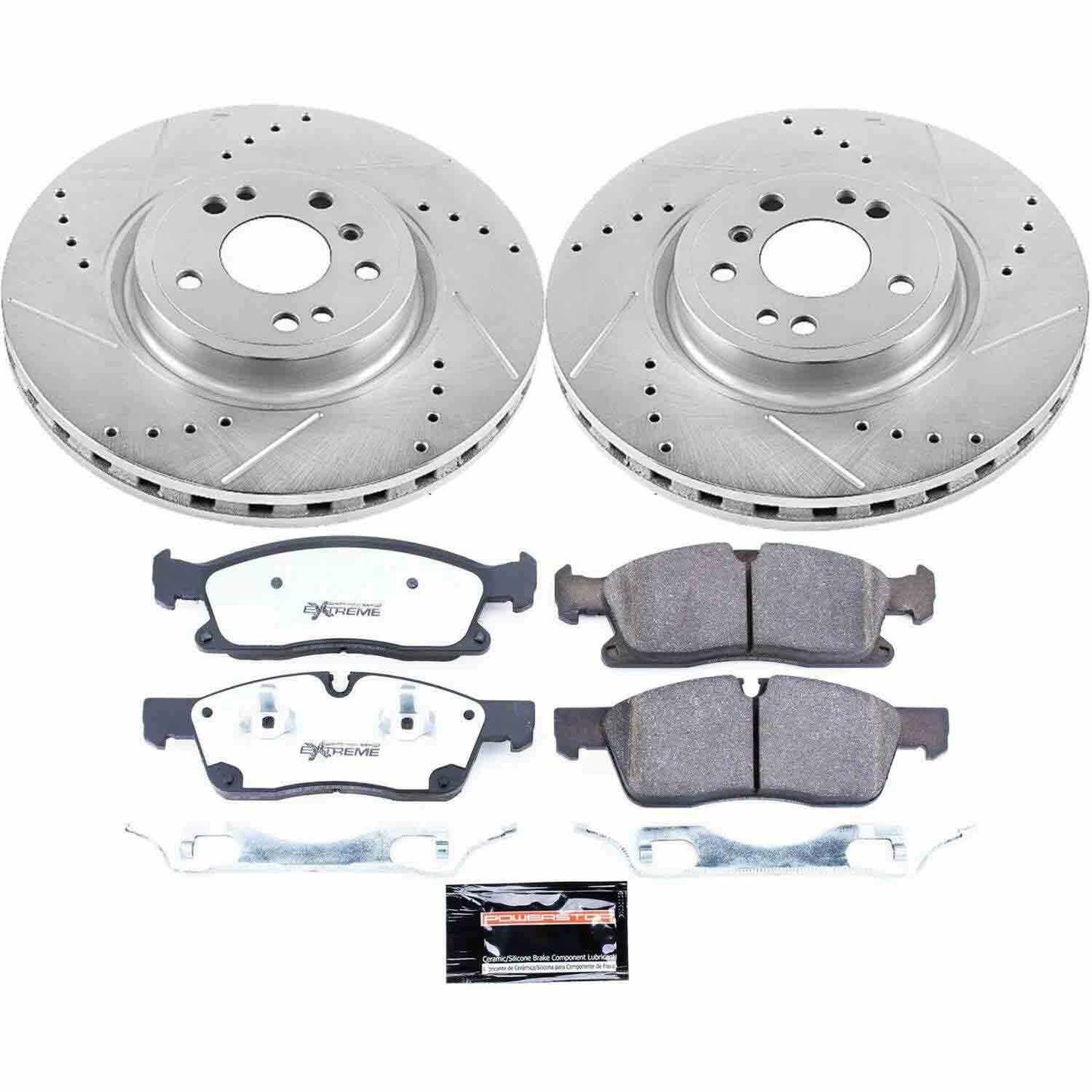 PowerStop Power Stop 2016 Mercedes-Benz GLE300d Front Z36 Truck & Tow Brake Kit K6897-36